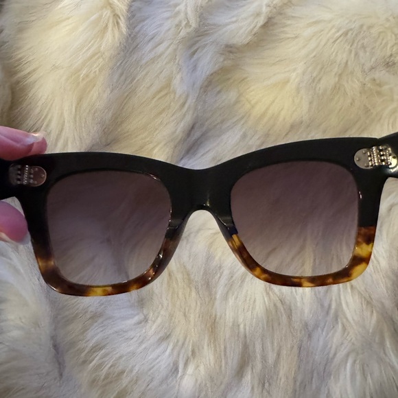 Celine 50mm Gradient Small Cat Eye Sunglasses - Picture 16 of 16